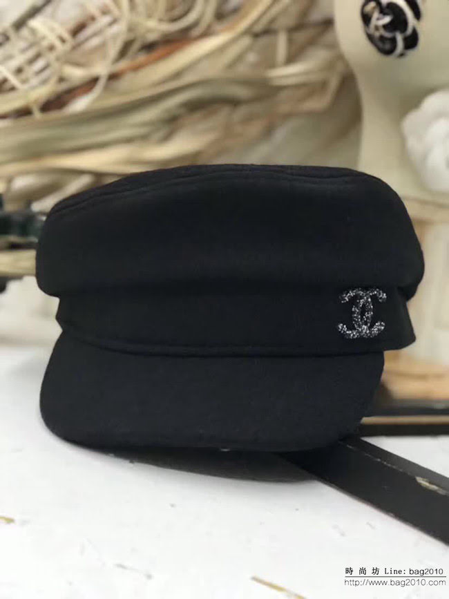 CHANEL香奈兒 經典百搭款 新款小香風軍帽 LLWJ6316